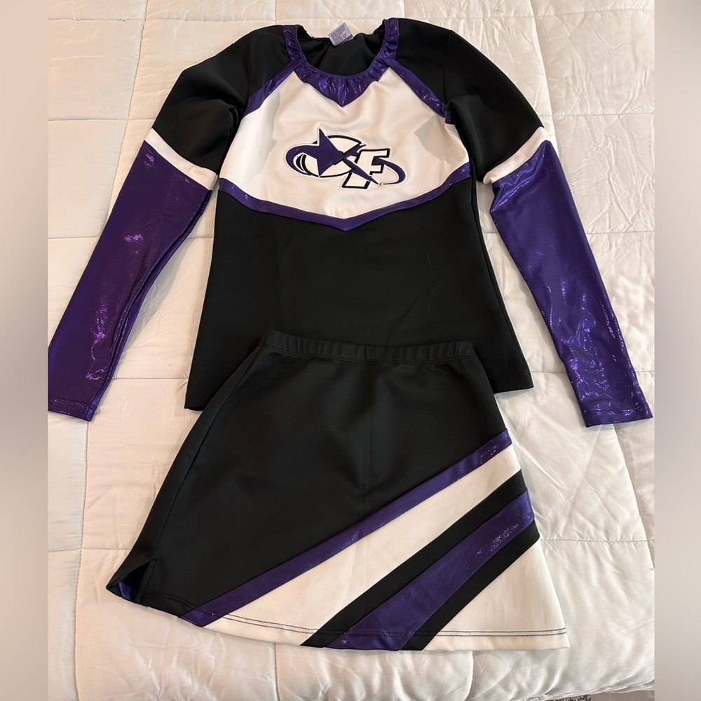 Champion Force D4 Cheer Uniform 🖤💜